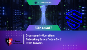 Networking Basics Module 5 – 7